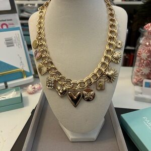 Clara Gold Charm Necklace